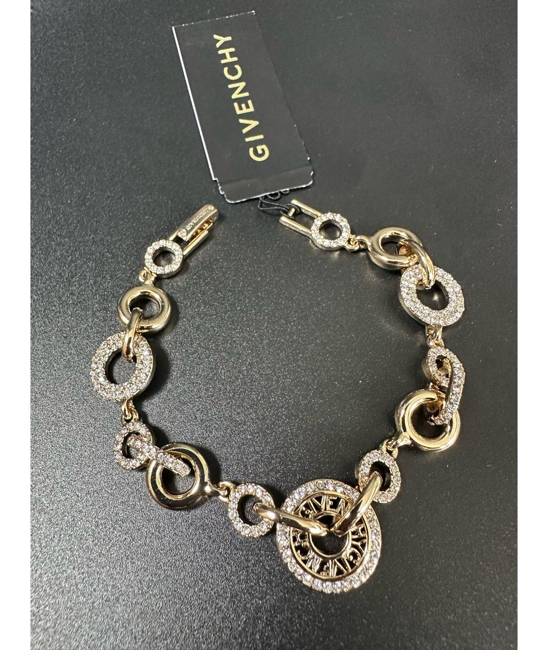 GIVENCHY Золотой металлический браслет, фото 2