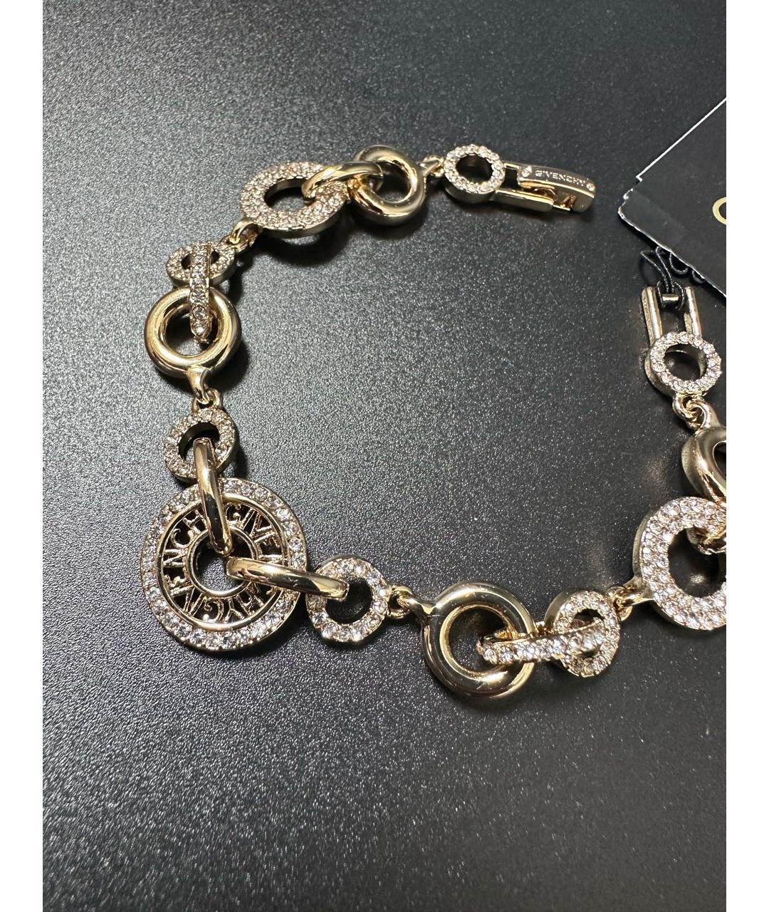 GIVENCHY Золотой металлический браслет, фото 3