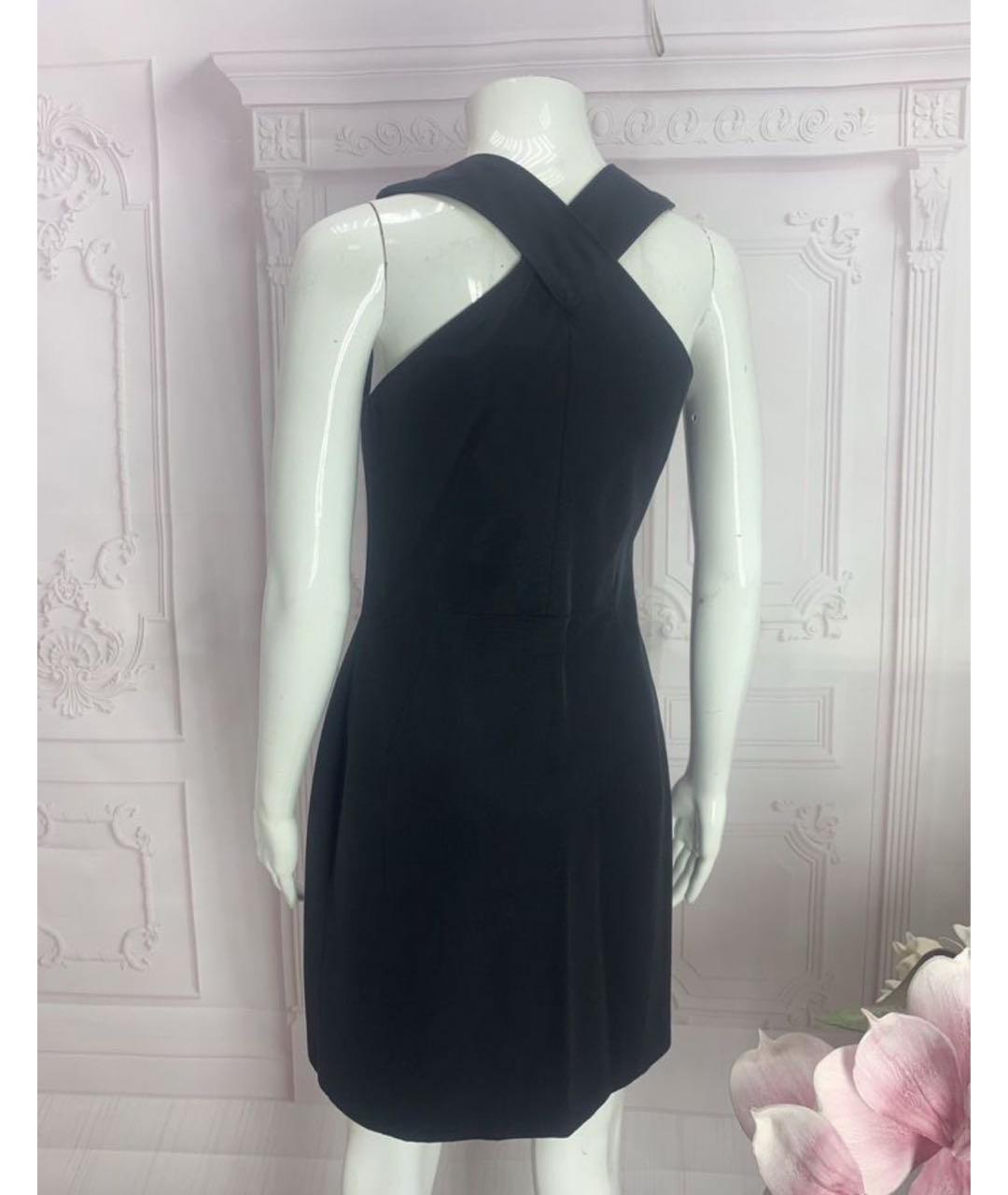 JO NO FUI Черное хлопковое платье, фото 2