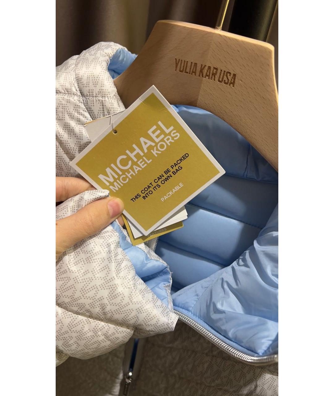 MICHAEL KORS Полиэстеровая куртка, фото 3