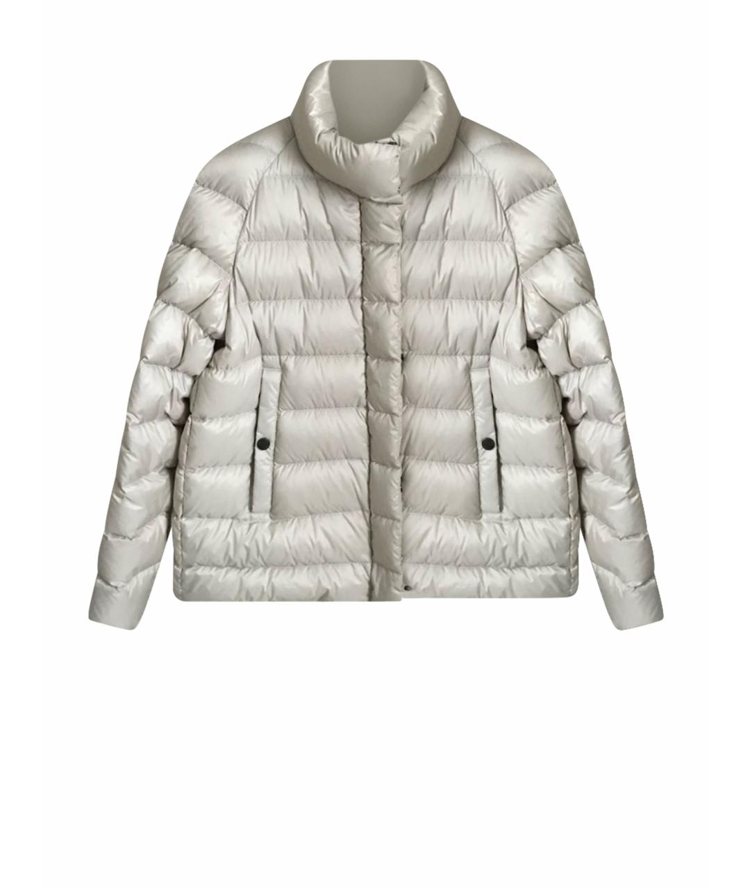WEEKEND MAX MARA Бежевый полиэстеровый пуховик, фото 1