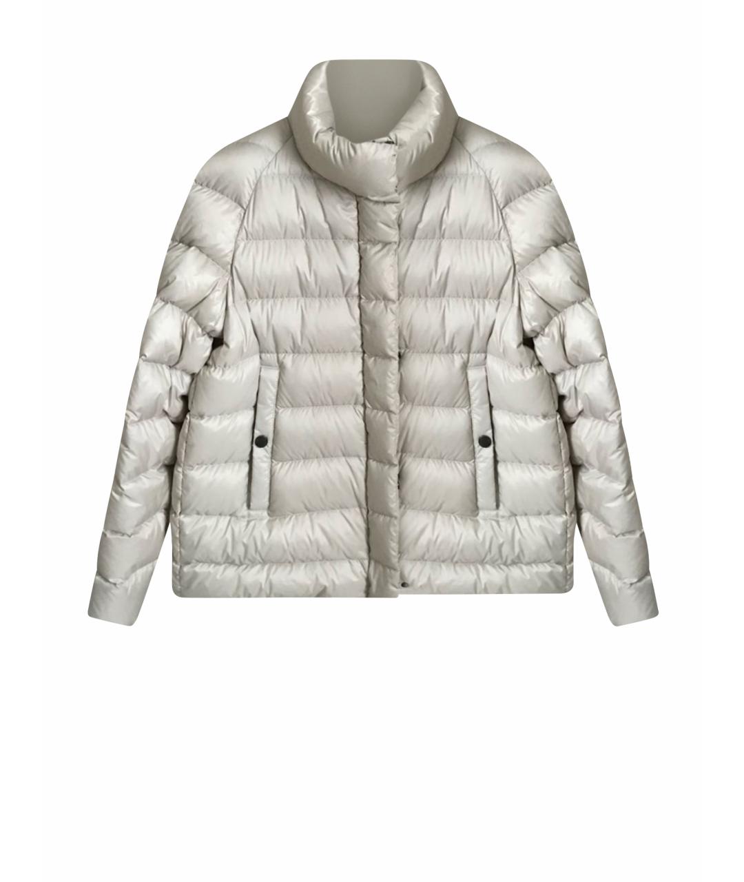 WEEKEND MAX MARA Бежевый полиэстеровый пуховик, фото 10