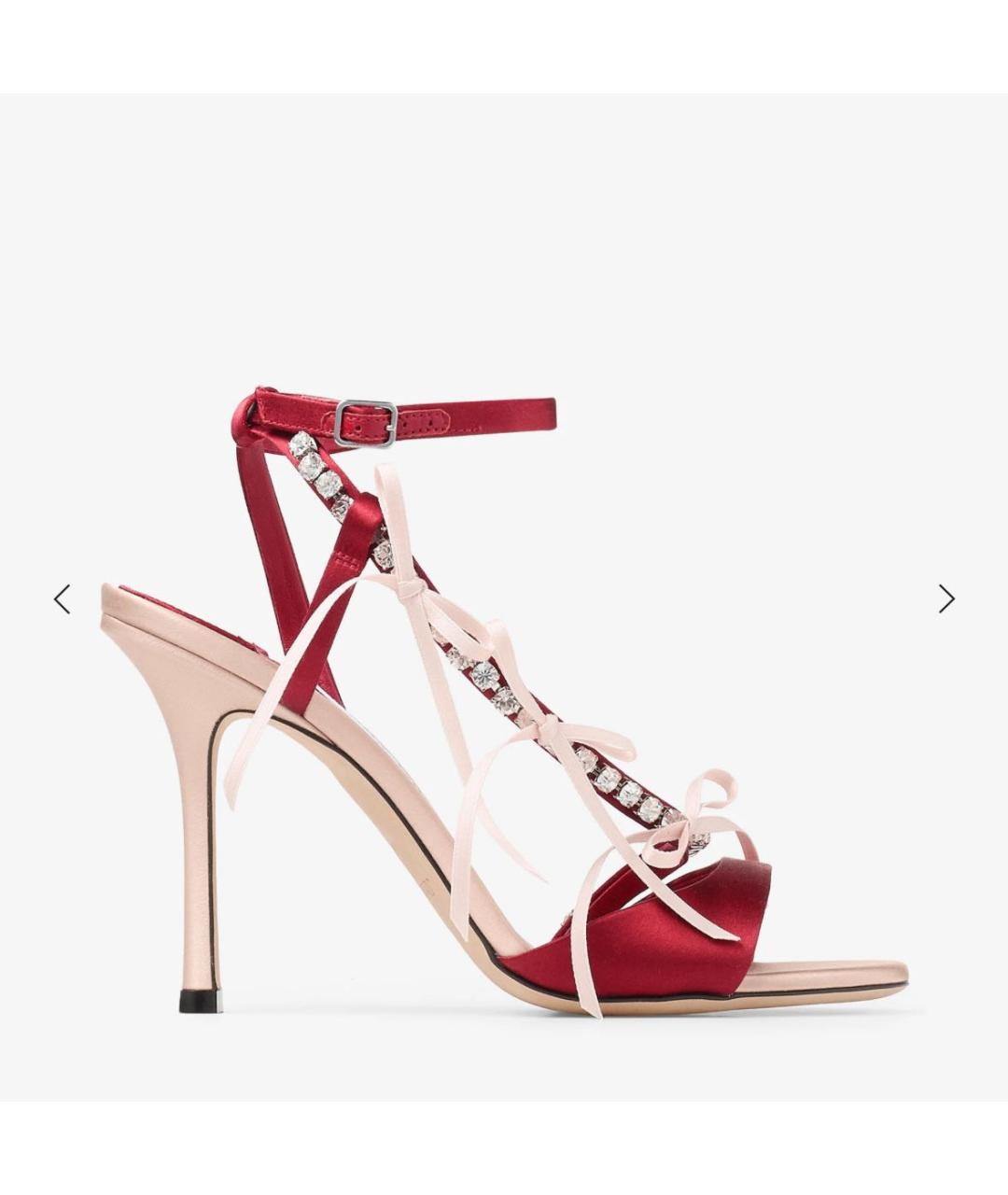 JIMMY CHOO Красные босоножки, фото 5