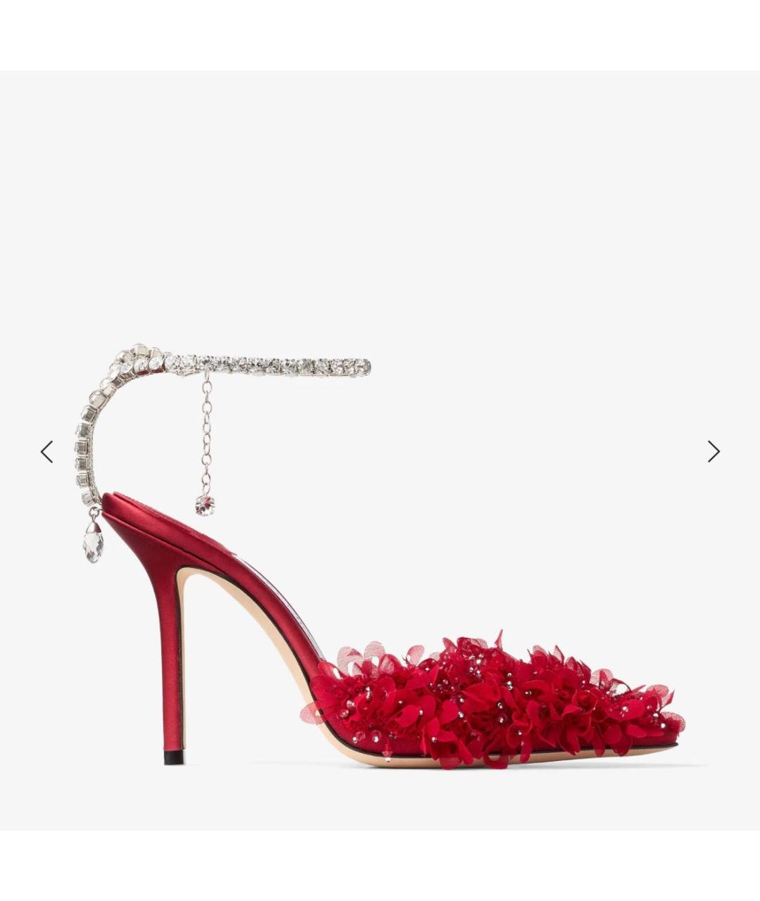 JIMMY CHOO Красные туфли, фото 4