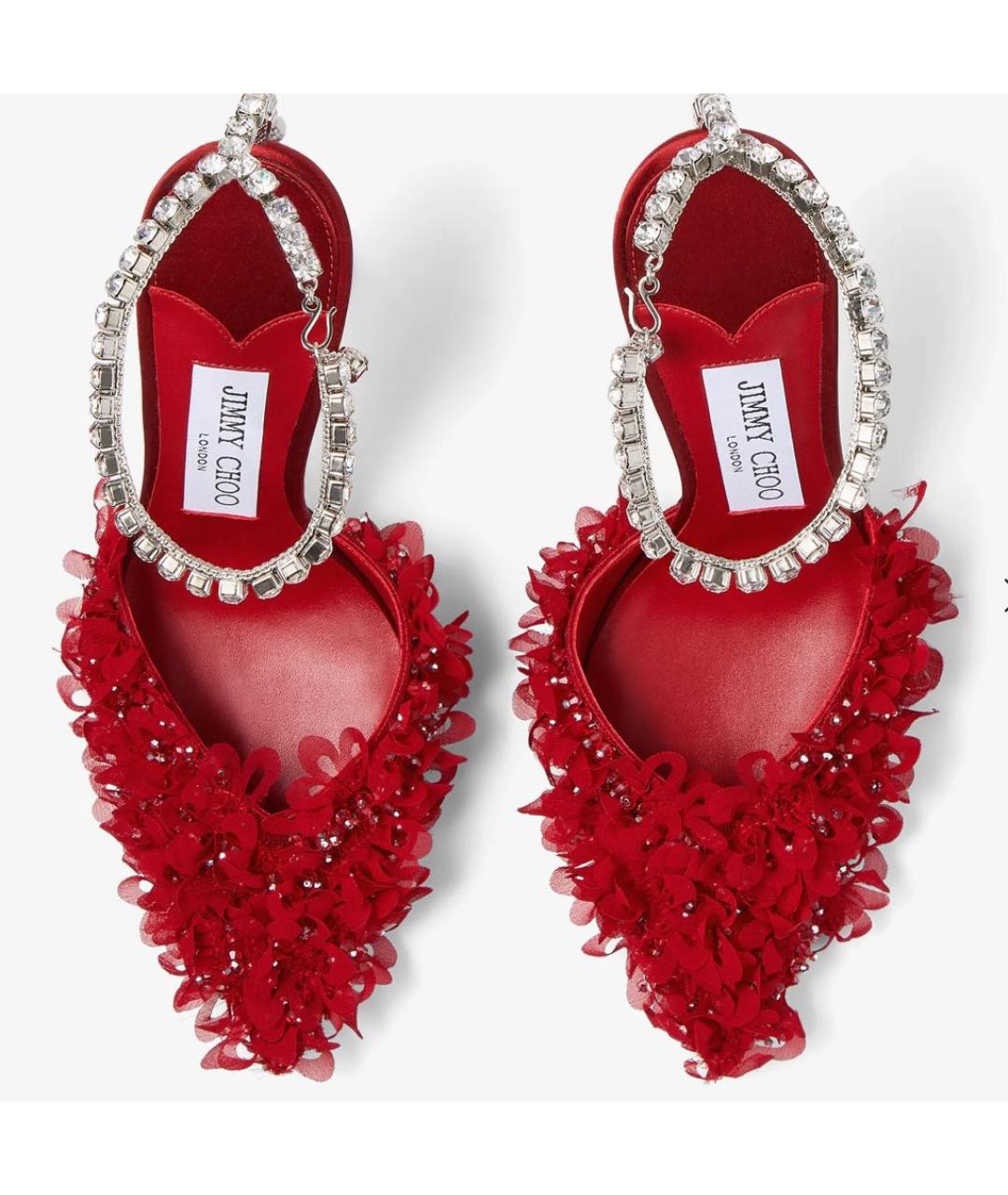 JIMMY CHOO Красные туфли, фото 3