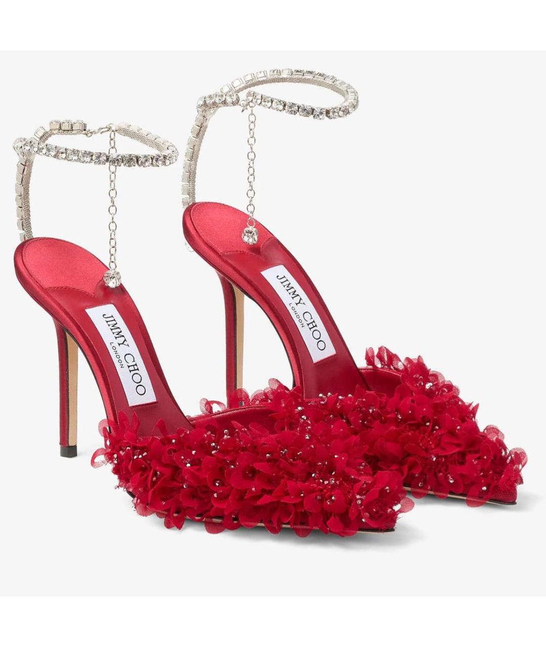 JIMMY CHOO Красные туфли, фото 2