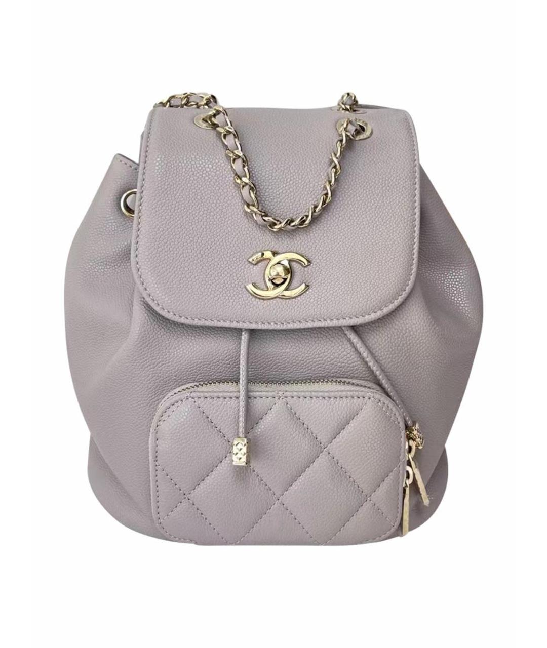 CHANEL Розовый кожаный рюкзак, фото 1