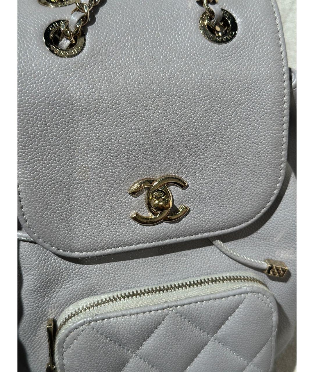 CHANEL Розовый кожаный рюкзак, фото 5