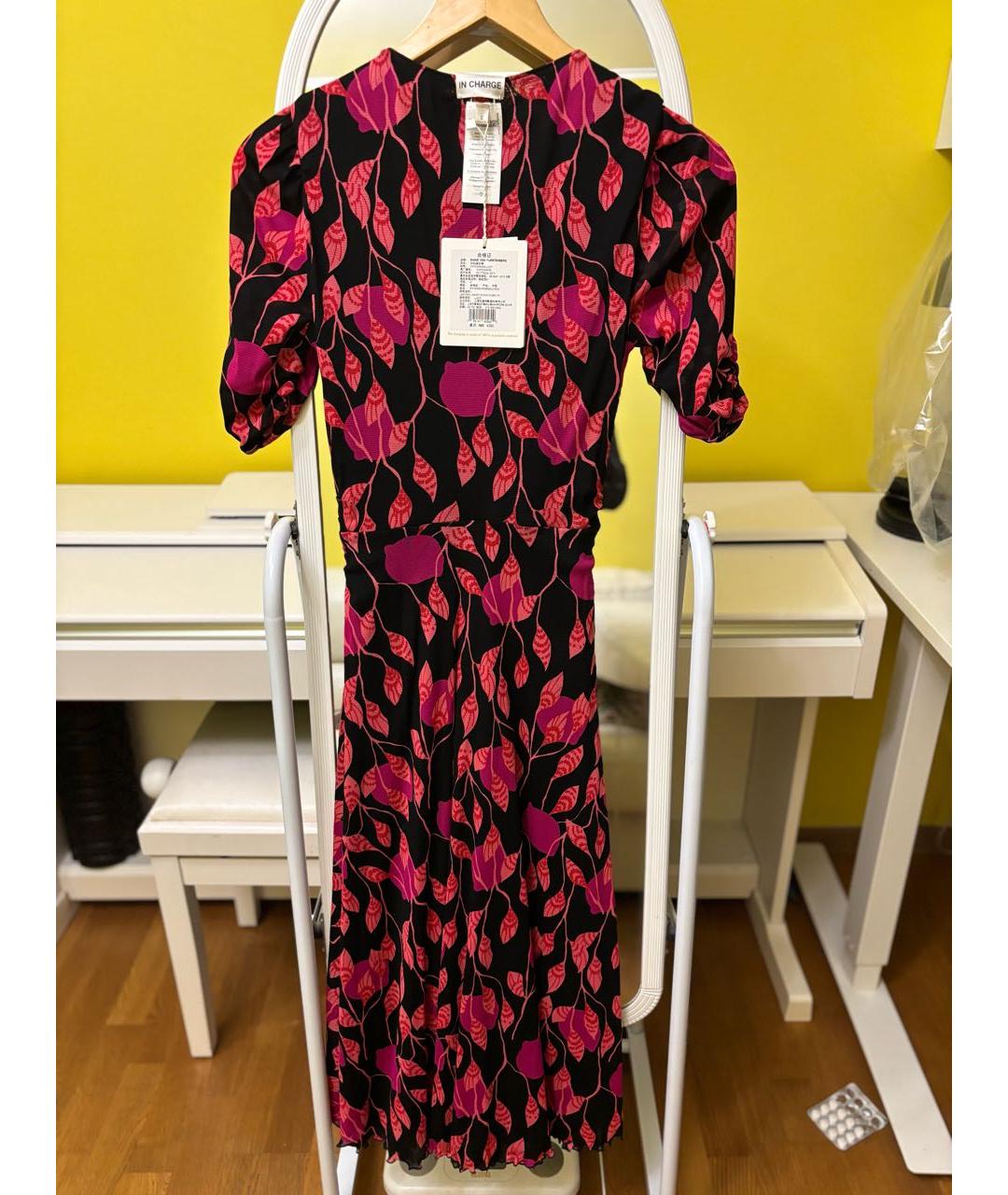 DIANE VON FURSTENBERG Мульти повседневное платье, фото 7