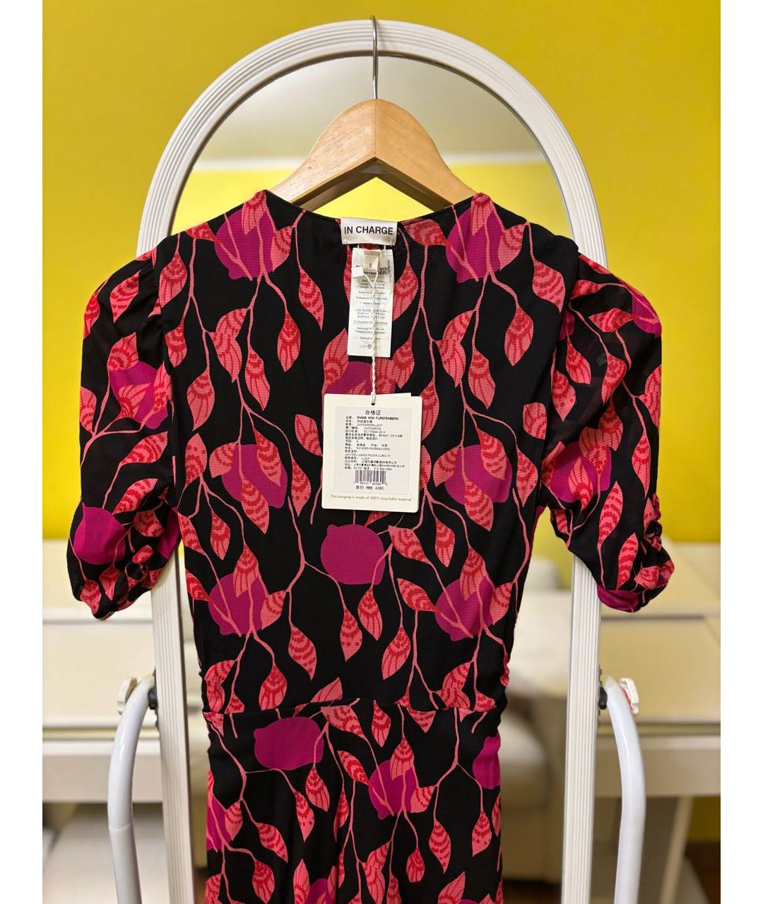 DIANE VON FURSTENBERG Мульти повседневное платье, фото 2