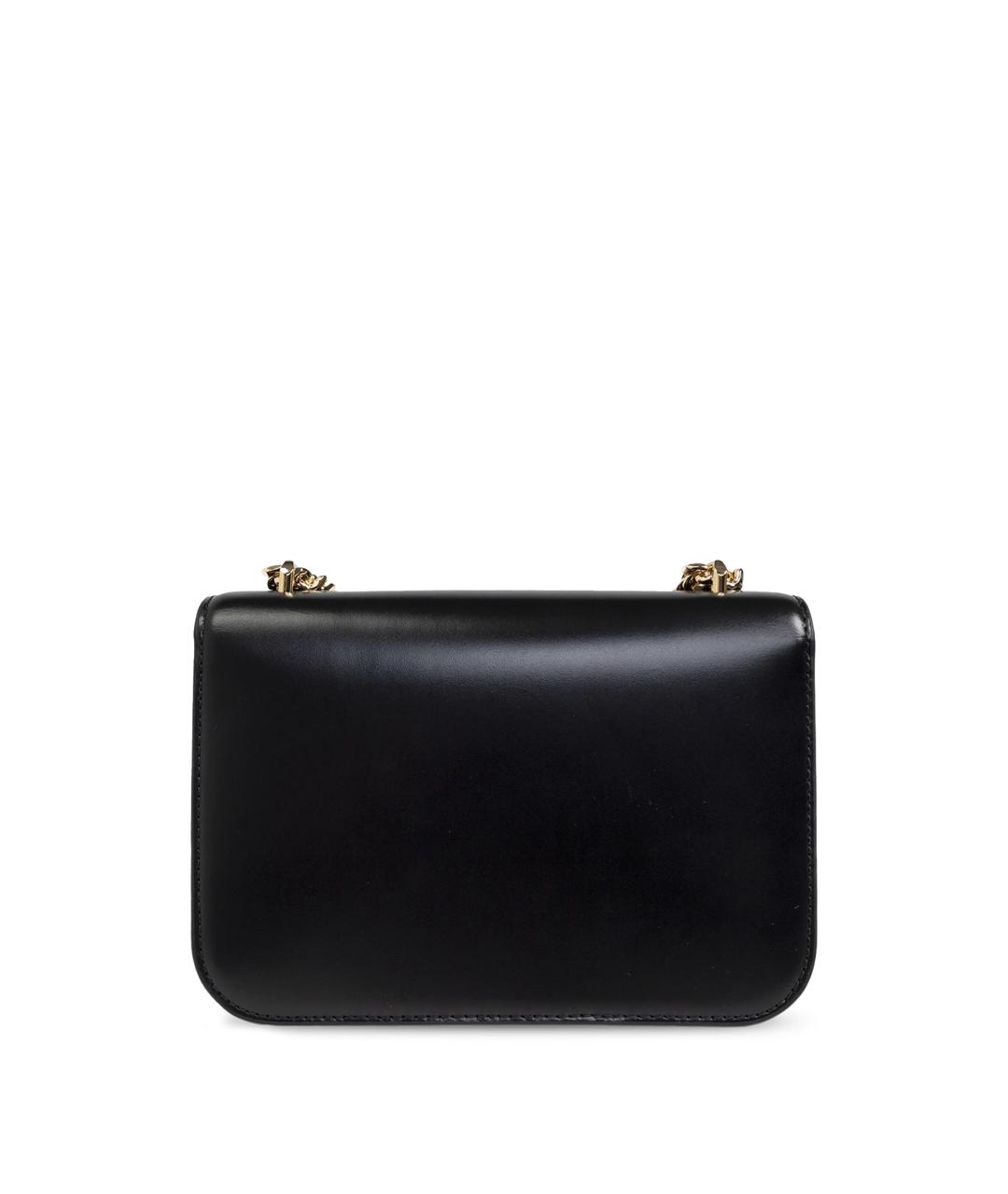 TORY BURCH Черная кожаная сумка через плечо, фото 2