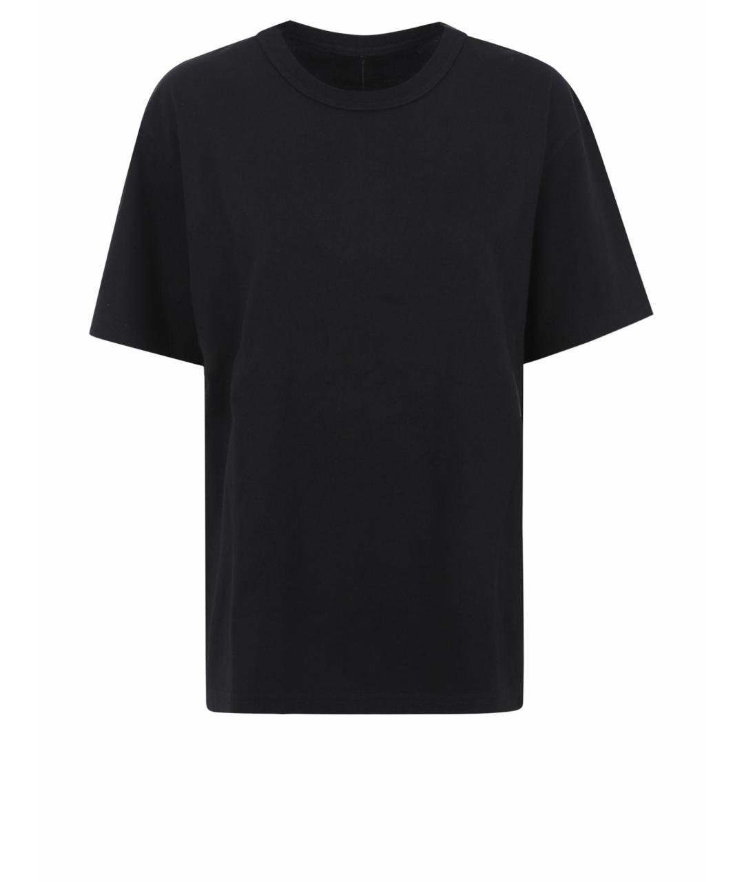 ALEXANDER WANG Черная хлопковая футболка, фото 1