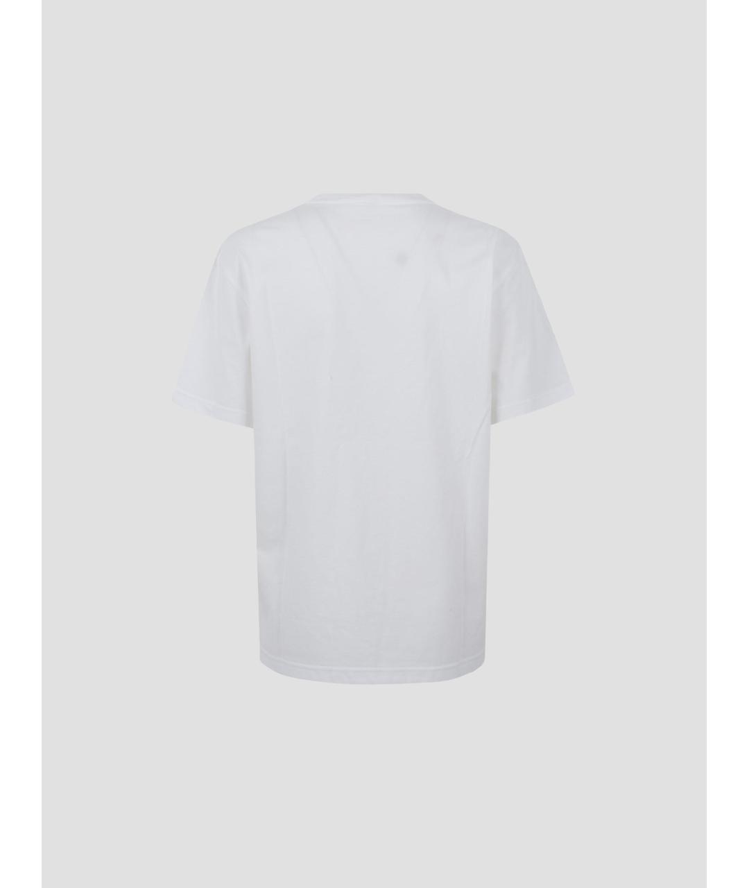 ALEXANDER WANG Белая хлопковая футболка, фото 2