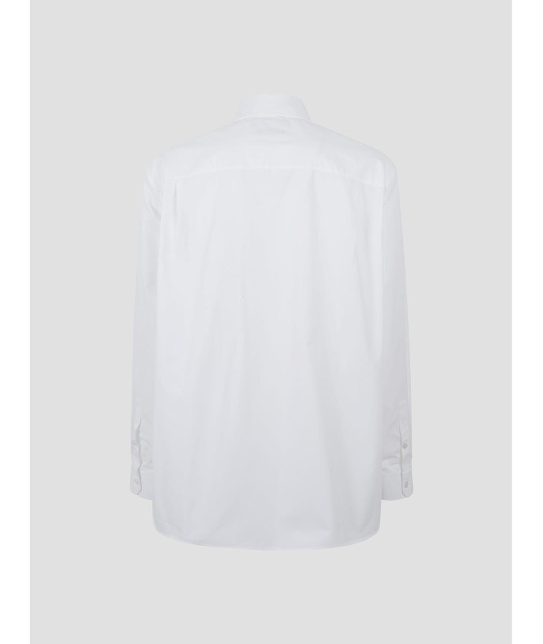 GUCCI Белая хлопковая кэжуал рубашка, фото 2