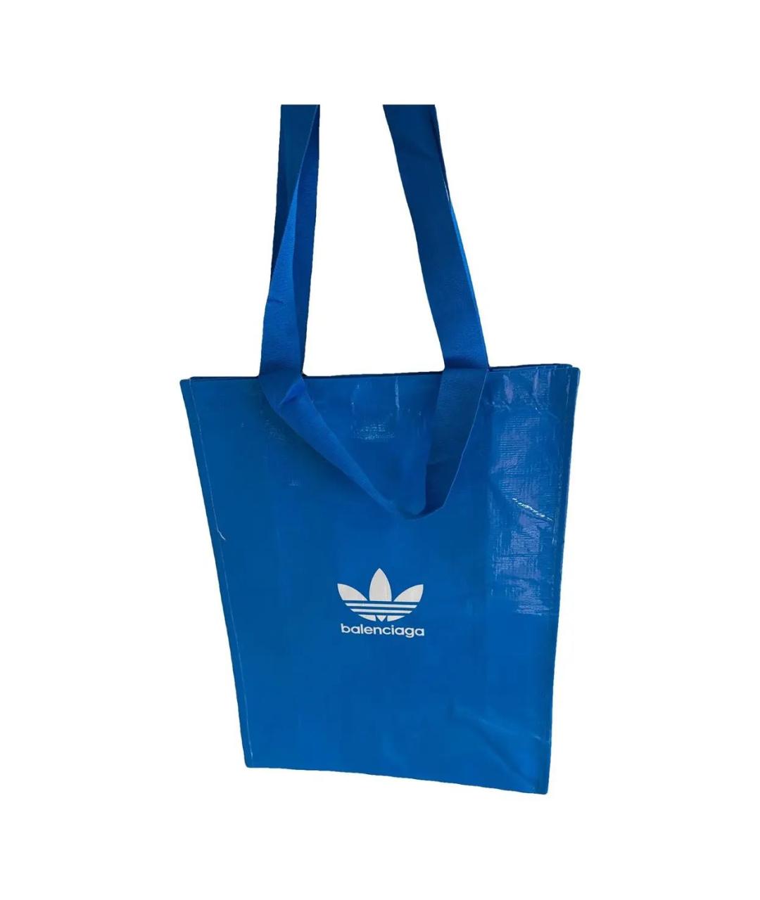 BALENCIAGA Голубая сумка тоут, фото 8