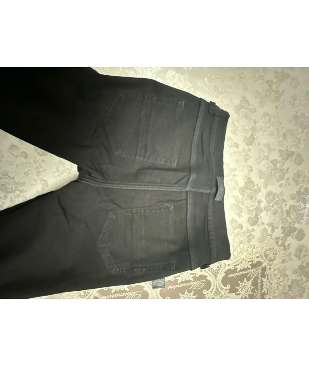 AMIRI Черные хлопко-эластановые джинсы скинни, фото 3