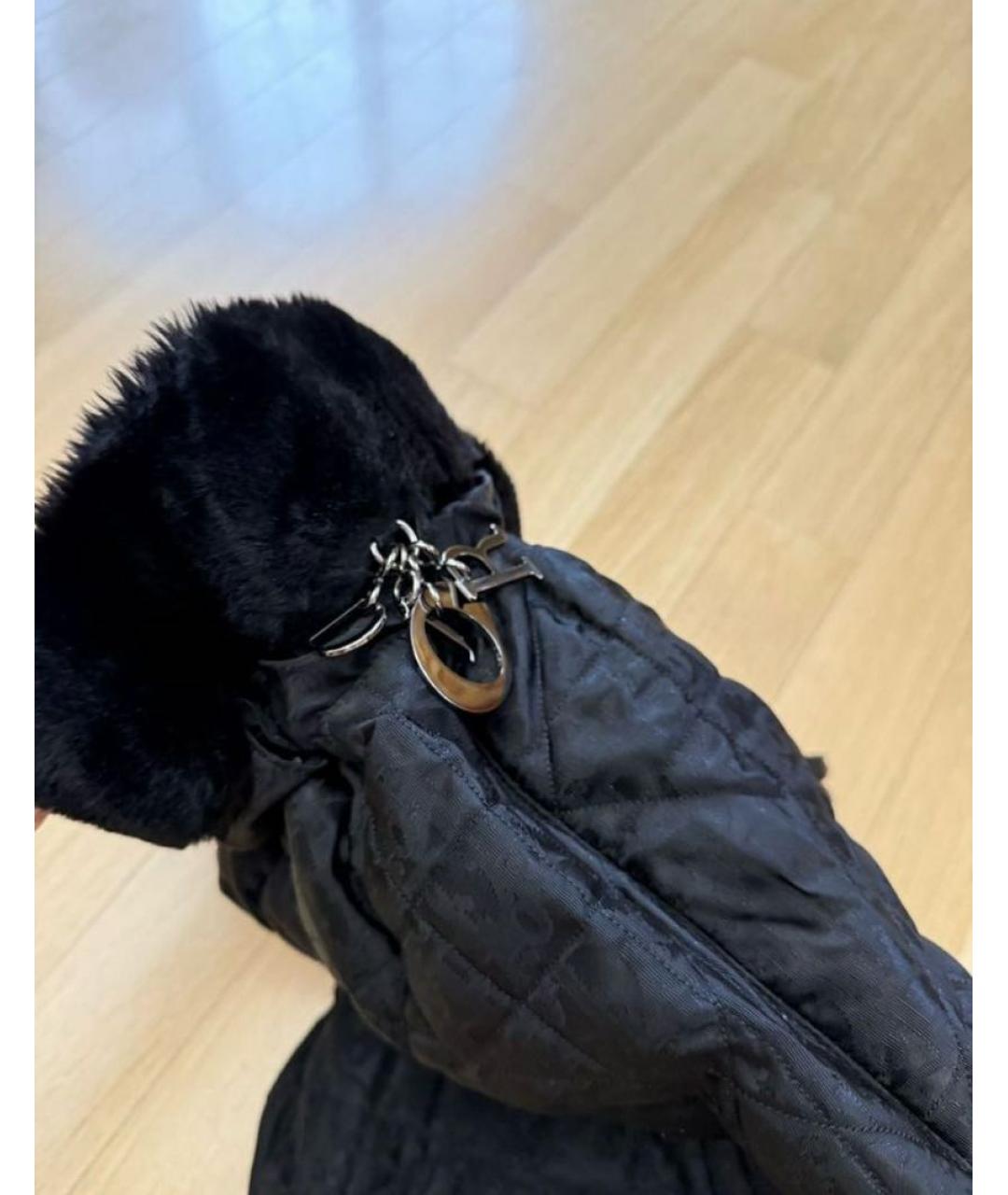 CHRISTIAN DIOR Черный тканевый рюкзак, фото 3