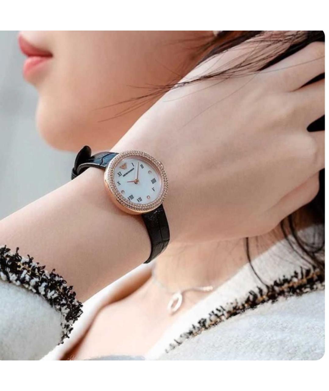 EMPORIO ARMANI Черные часы, фото 5