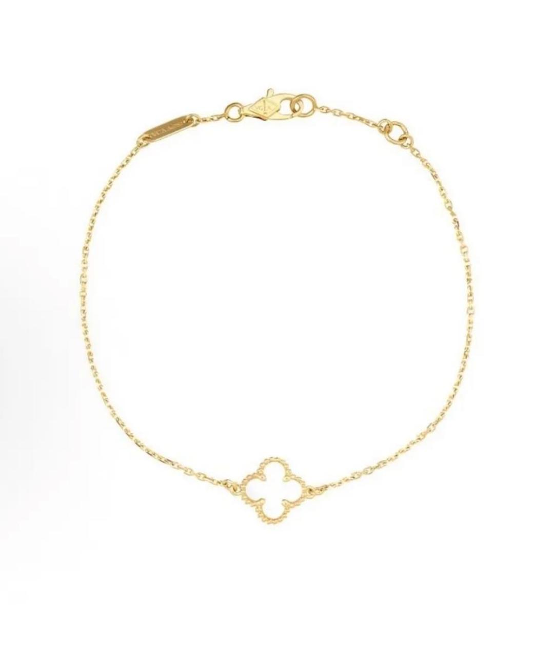 VAN CLEEF & ARPELS Золотой браслет из желтого золота, фото 5