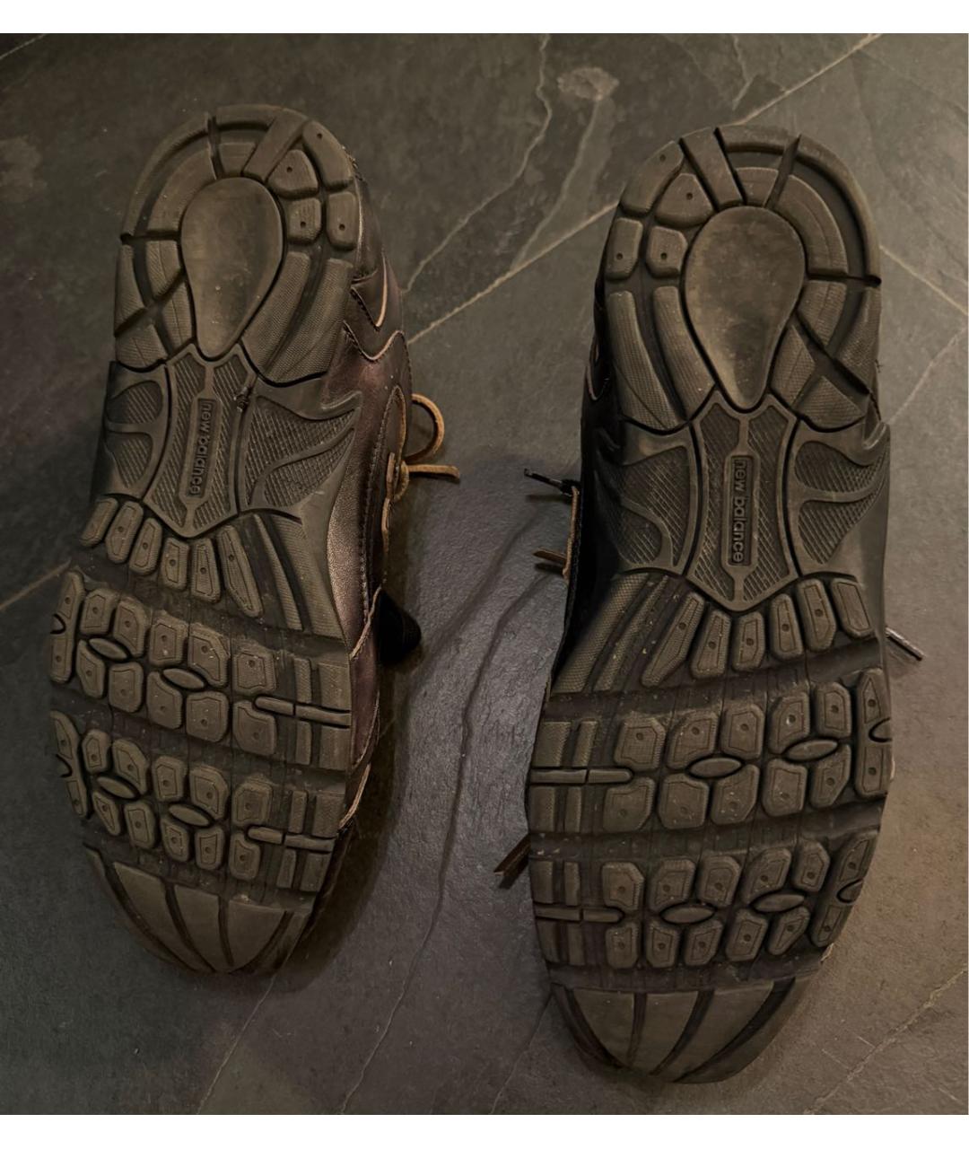 MIU MIU Черные кожаные кроссовки, фото 7