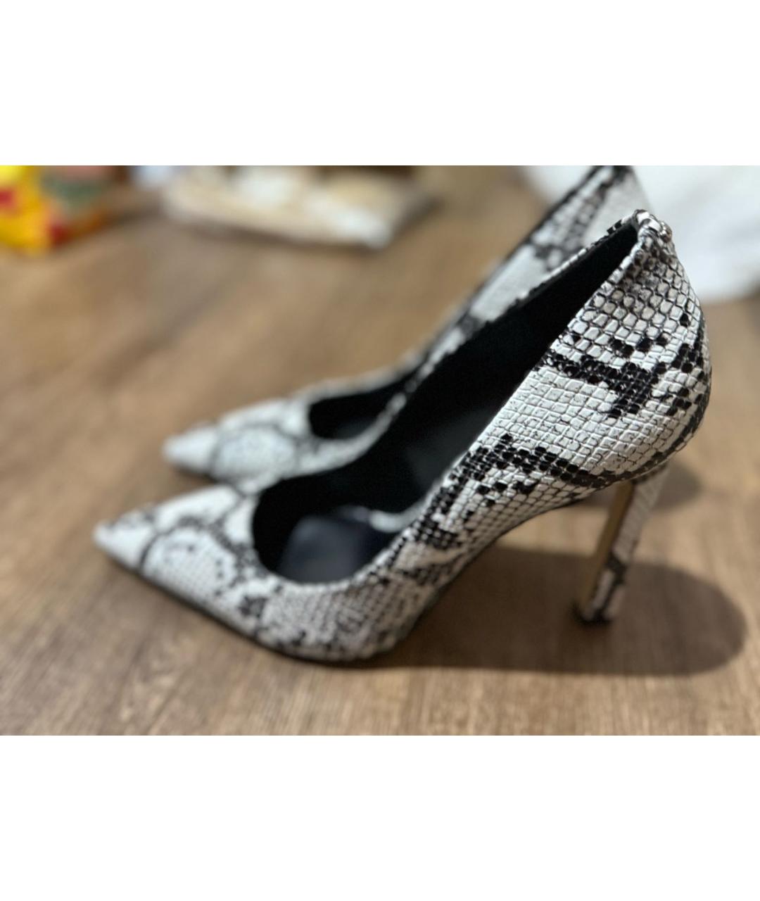 MICHAEL MICHAEL KORS Бежевые кожаные туфли, фото 6