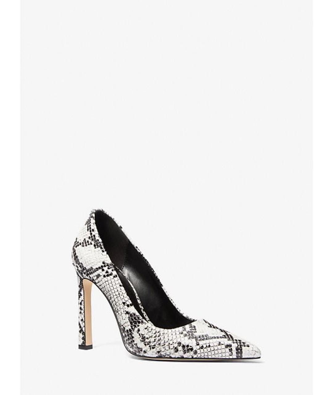 MICHAEL MICHAEL KORS Бежевые кожаные туфли, фото 5