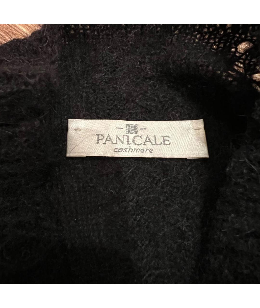 PANICALE Черный шерстяной джемпер / свитер, фото 6