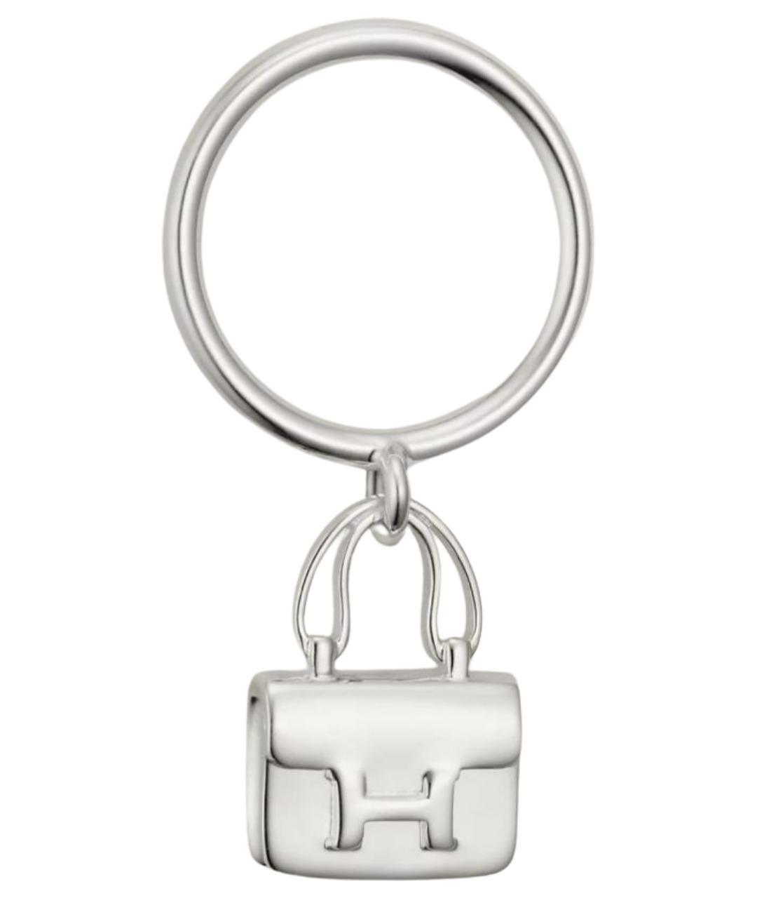 HERMES Серебряное серебряное кольцо, фото 1