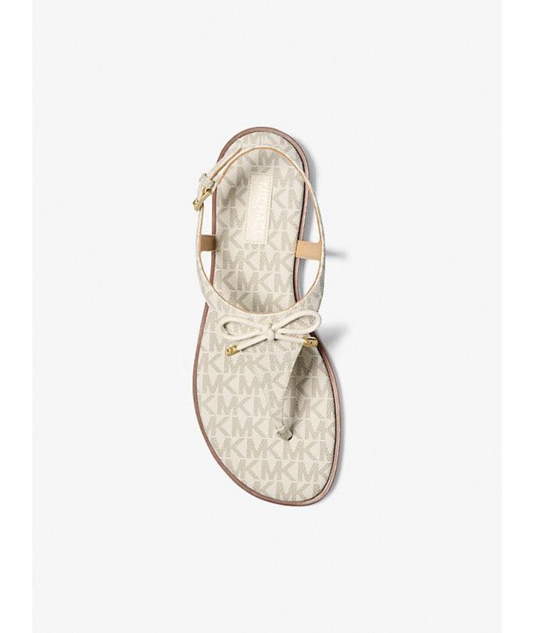 MICHAEL MICHAEL KORS Бежевые сандалии, фото 5