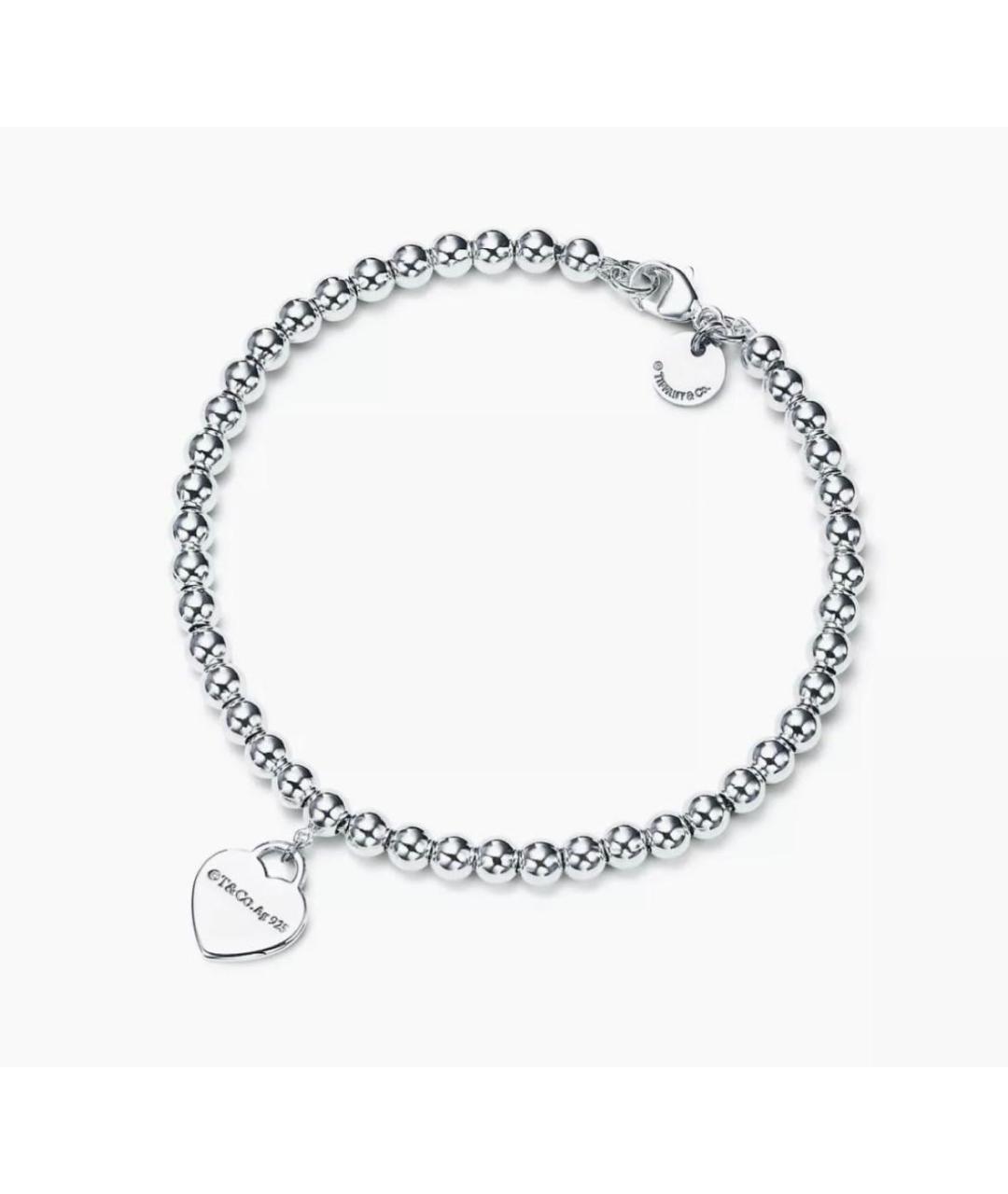 TIFFANY&CO Серебрянный серебряный браслет, фото 2