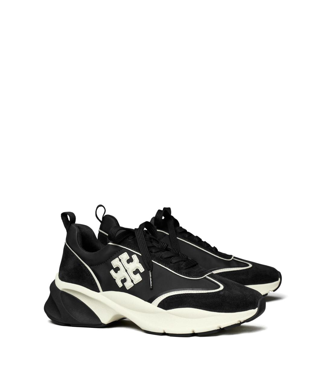 TORY BURCH Черные кроссовки, фото 2