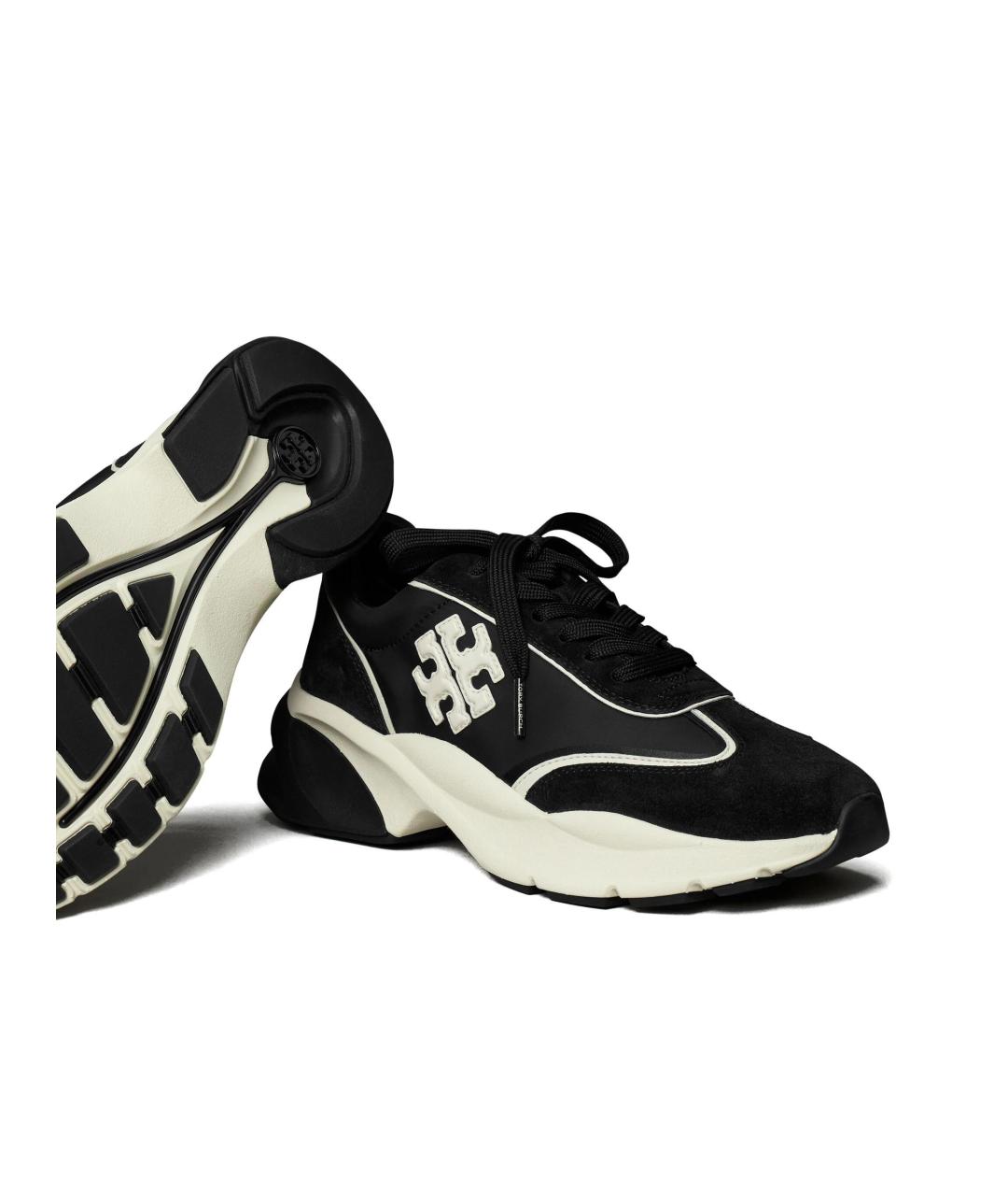 TORY BURCH Черные кроссовки, фото 3