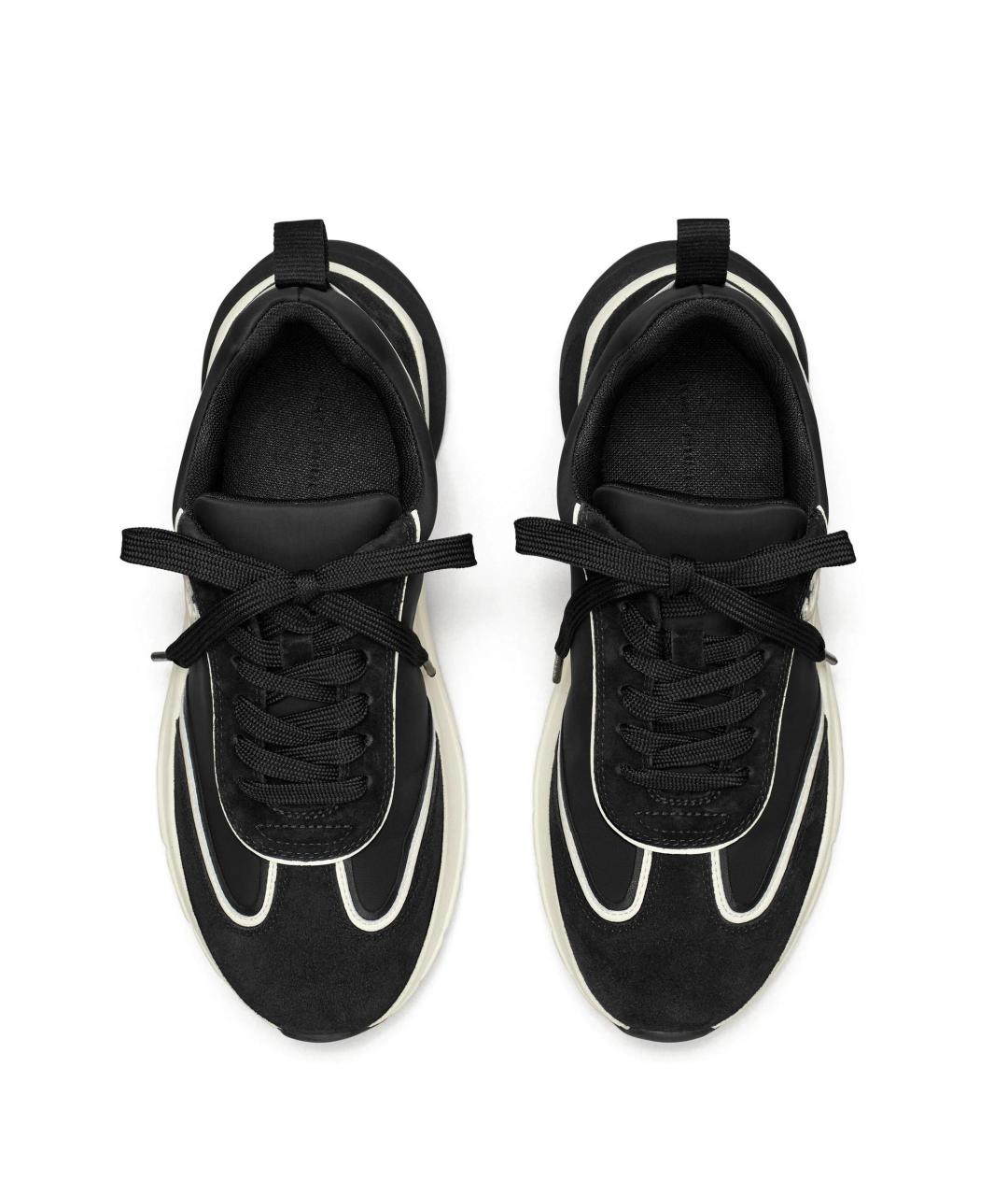 TORY BURCH Черные кроссовки, фото 4