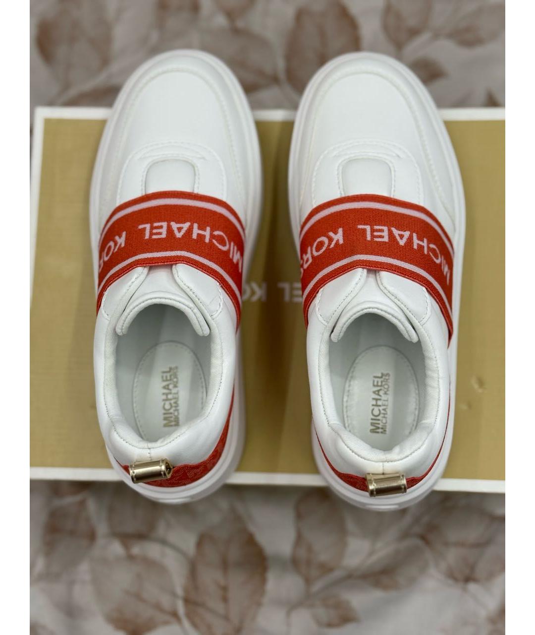 MICHAEL MICHAEL KORS Белые кеды, фото 3
