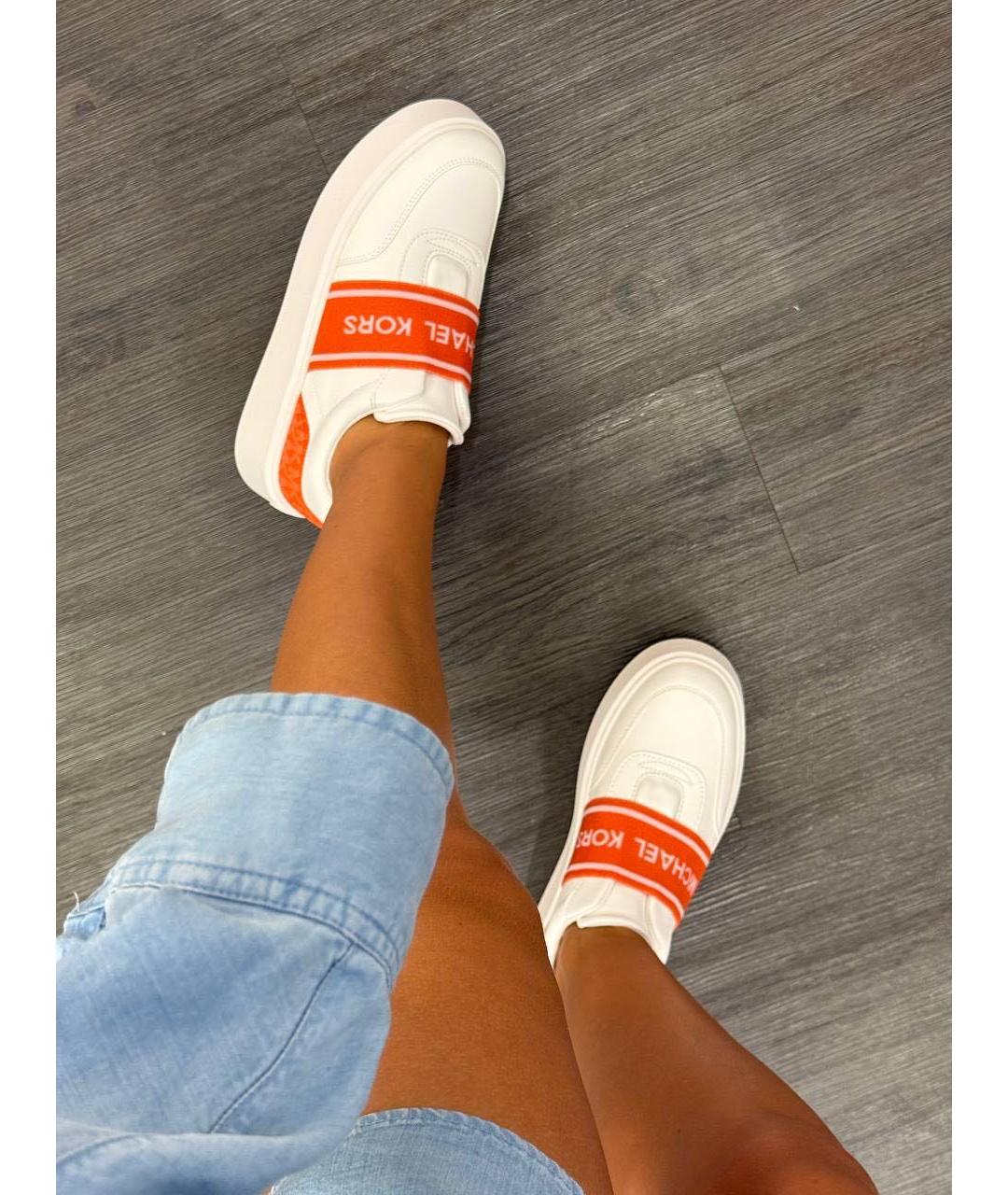 MICHAEL MICHAEL KORS Белые кеды, фото 5