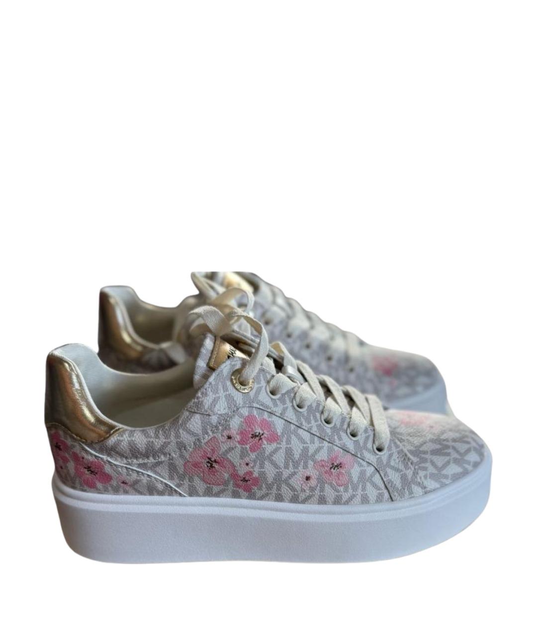 MICHAEL MICHAEL KORS Бежевые кеды, фото 1