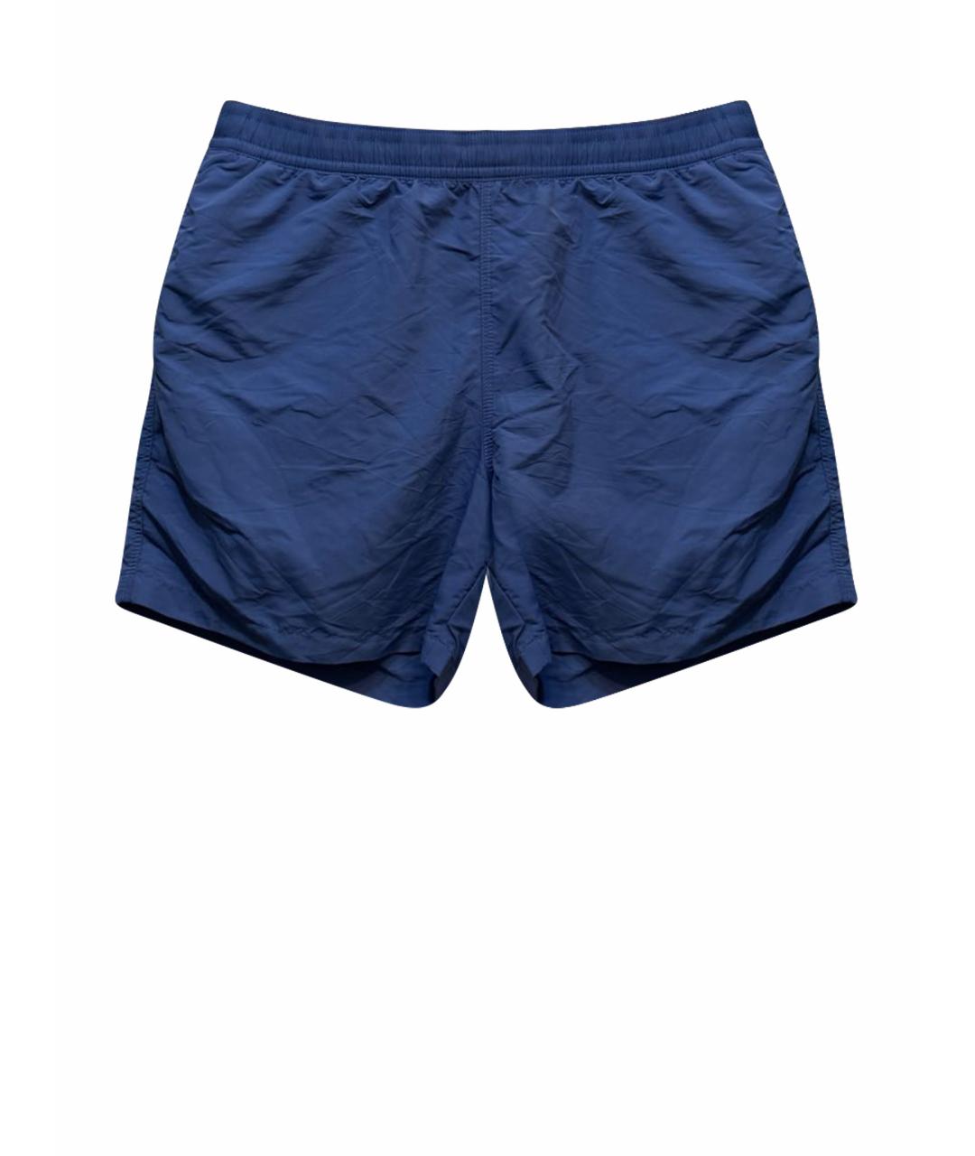 POLO RALPH LAUREN Голубые полиэстеровые шорты, фото 1