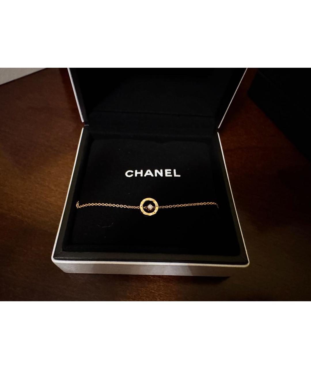 CHANEL Золотой браслет из розового золота, фото 6