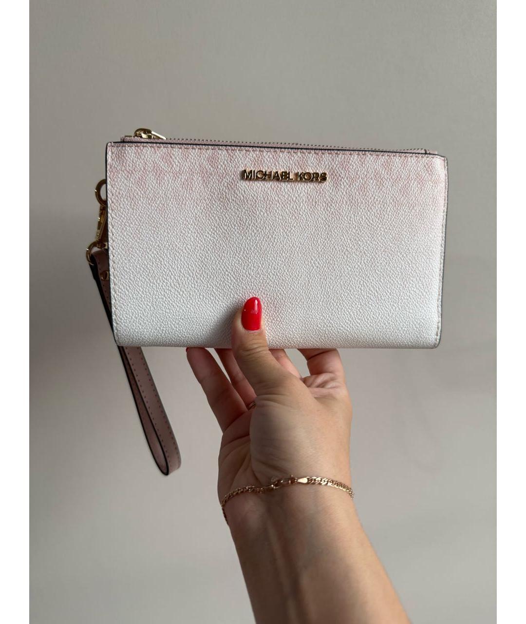 MICHAEL MICHAEL KORS Розовый кошелек, фото 3