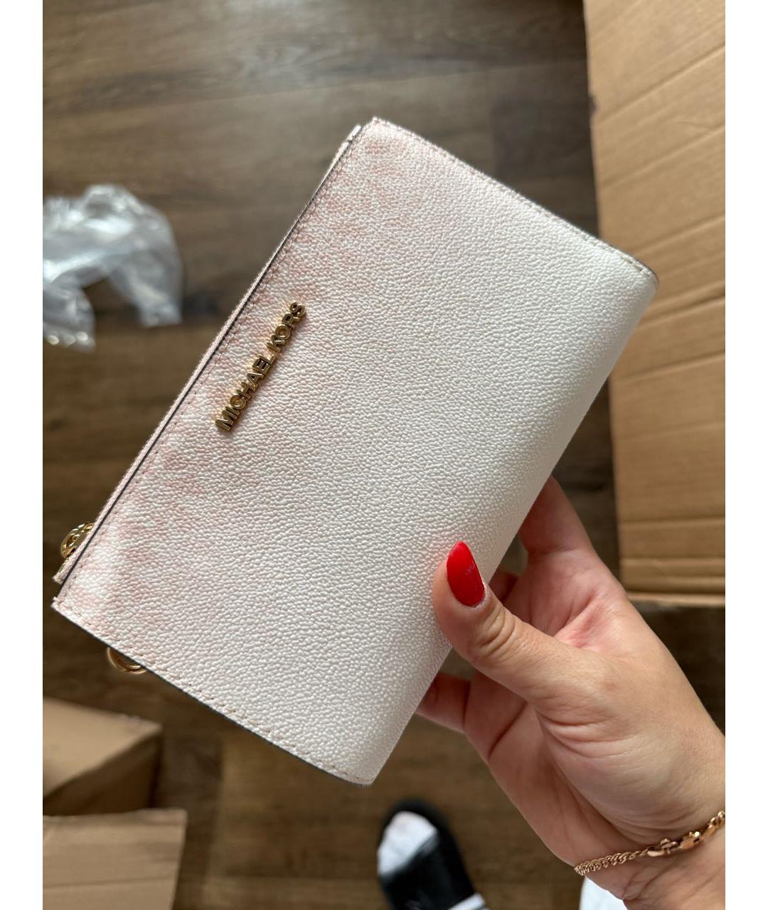 MICHAEL MICHAEL KORS Розовый кошелек, фото 5