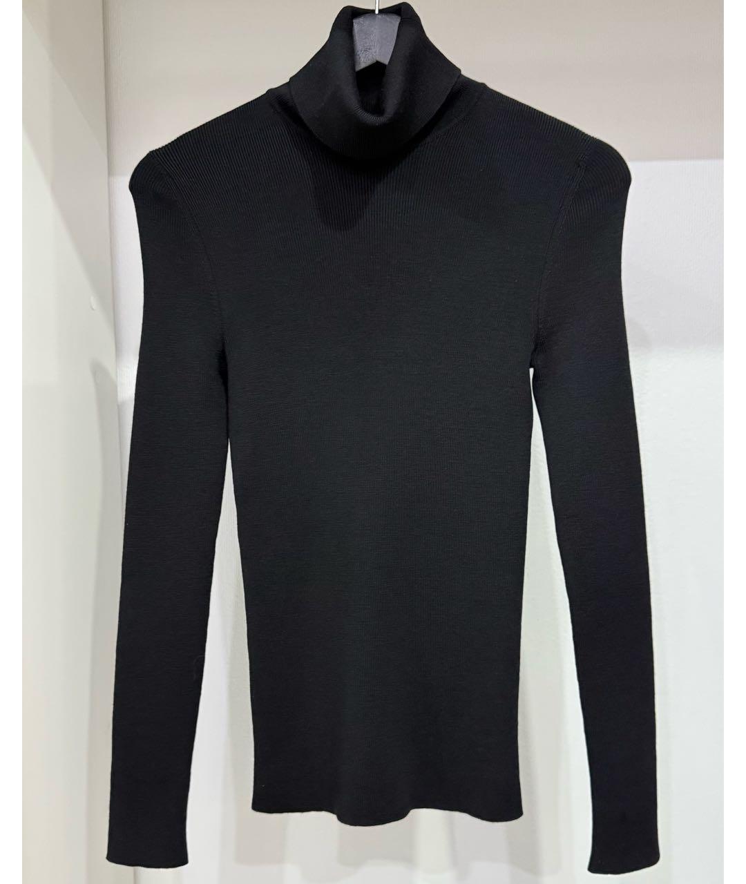 GUCCI Черная шерстяная водолазка, фото 5