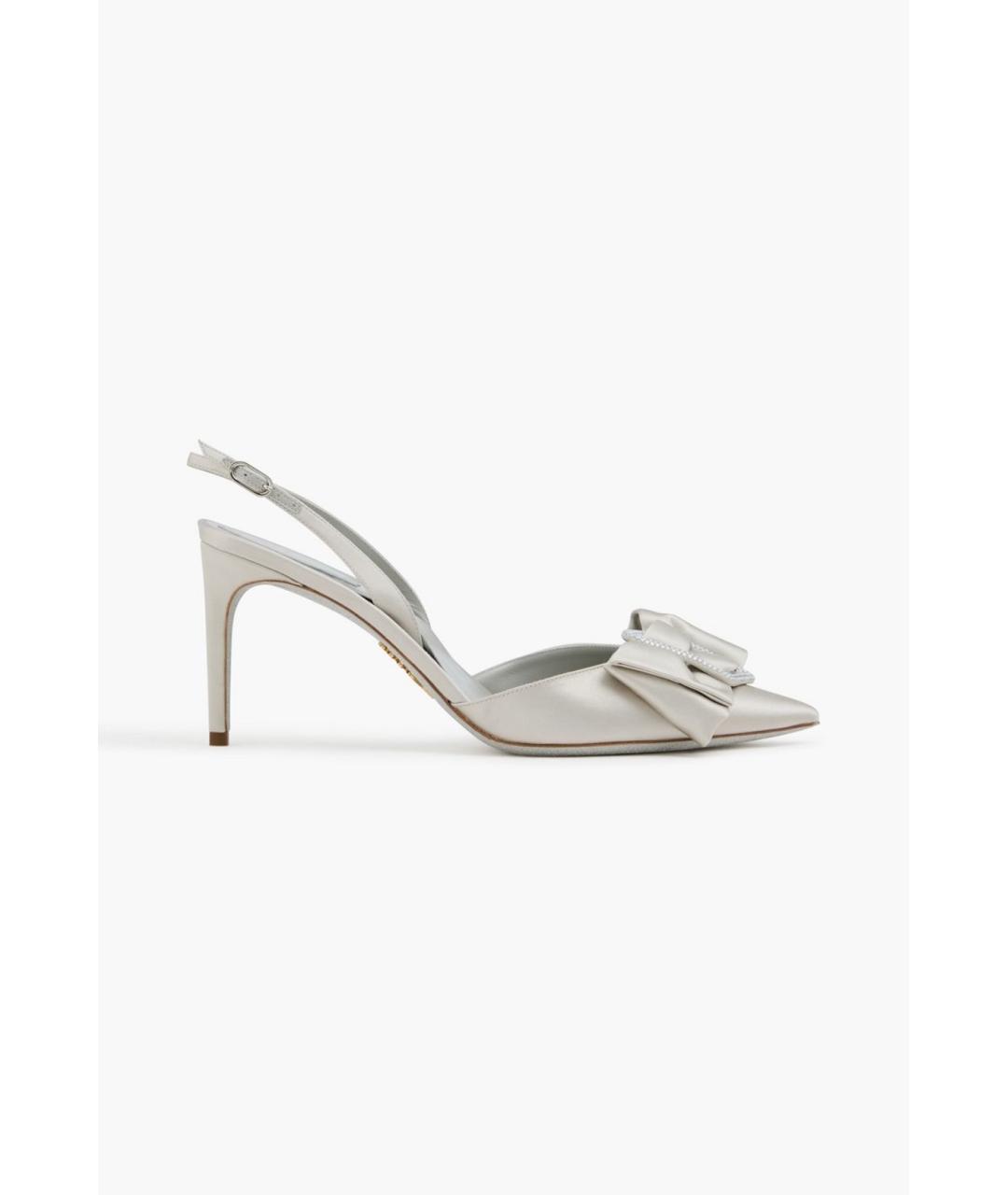 RENE CAOVILLA Серые мюли, фото 5