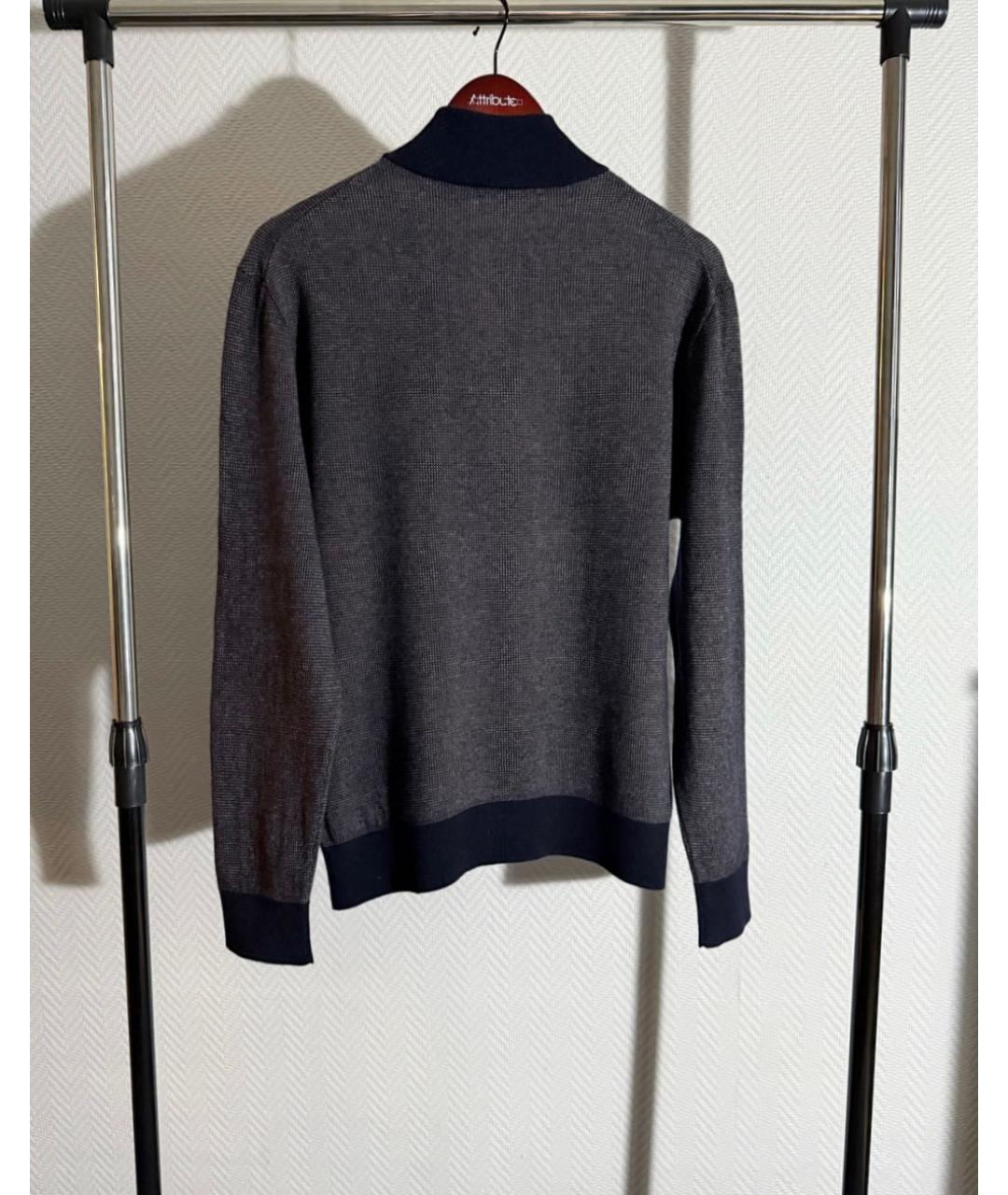 ERMENEGILDO ZEGNA XXX Мульти кашемировый джемпер / свитер, фото 4