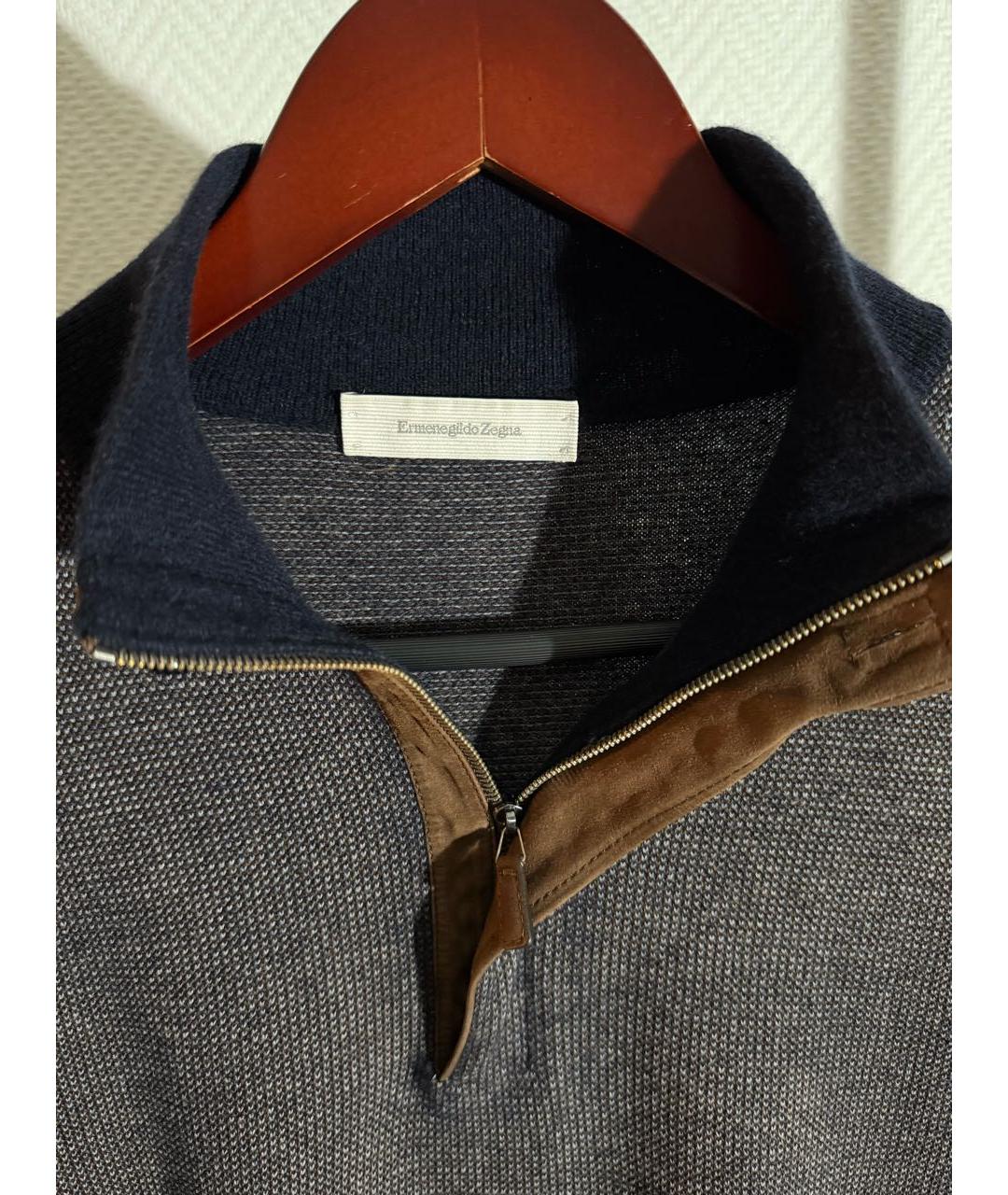 ERMENEGILDO ZEGNA XXX Мульти кашемировый джемпер / свитер, фото 2