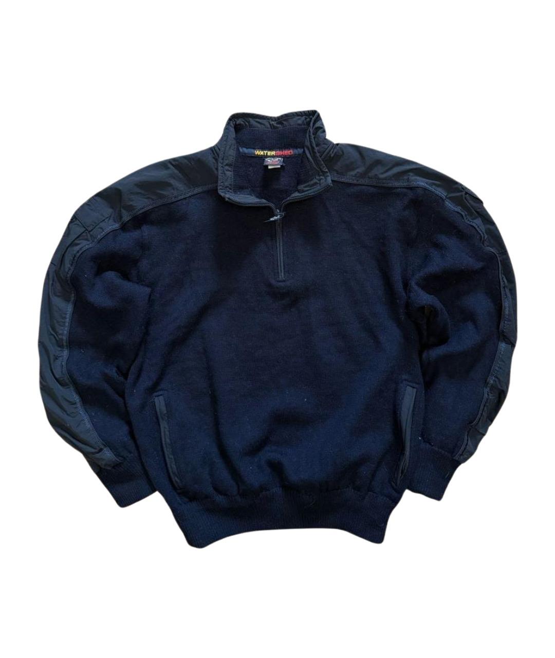 PAUL & SHARK Темно-синий шерстяной джемпер / свитер, фото 1