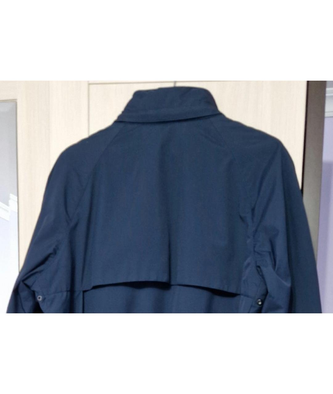 BRIONI Темно-синяя полиамидовая куртка, фото 3