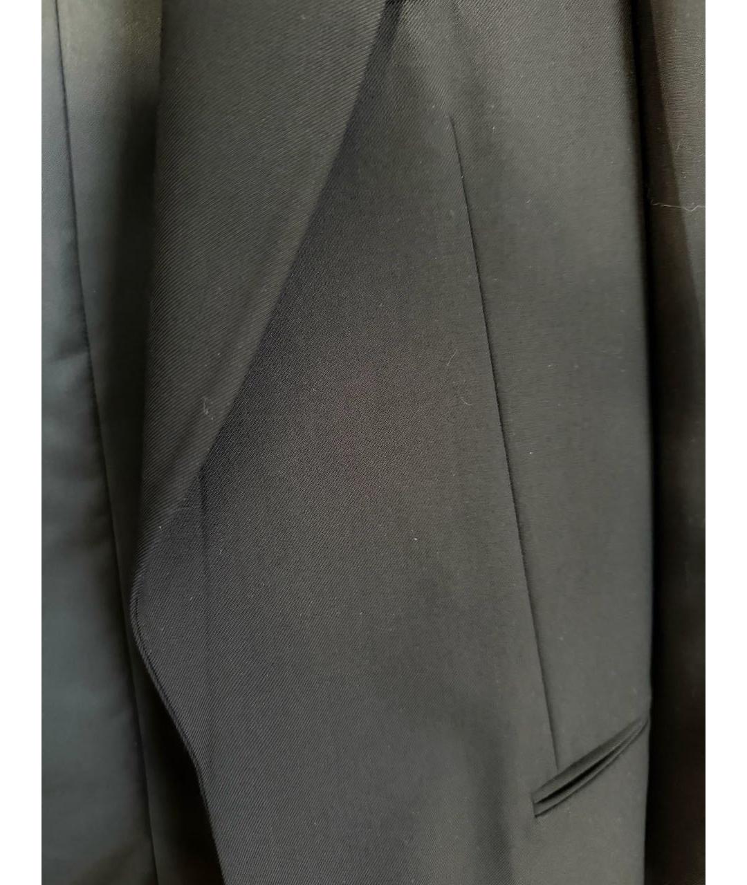 HELMUT LANG Черный шерстяной жакет/пиджак, фото 3