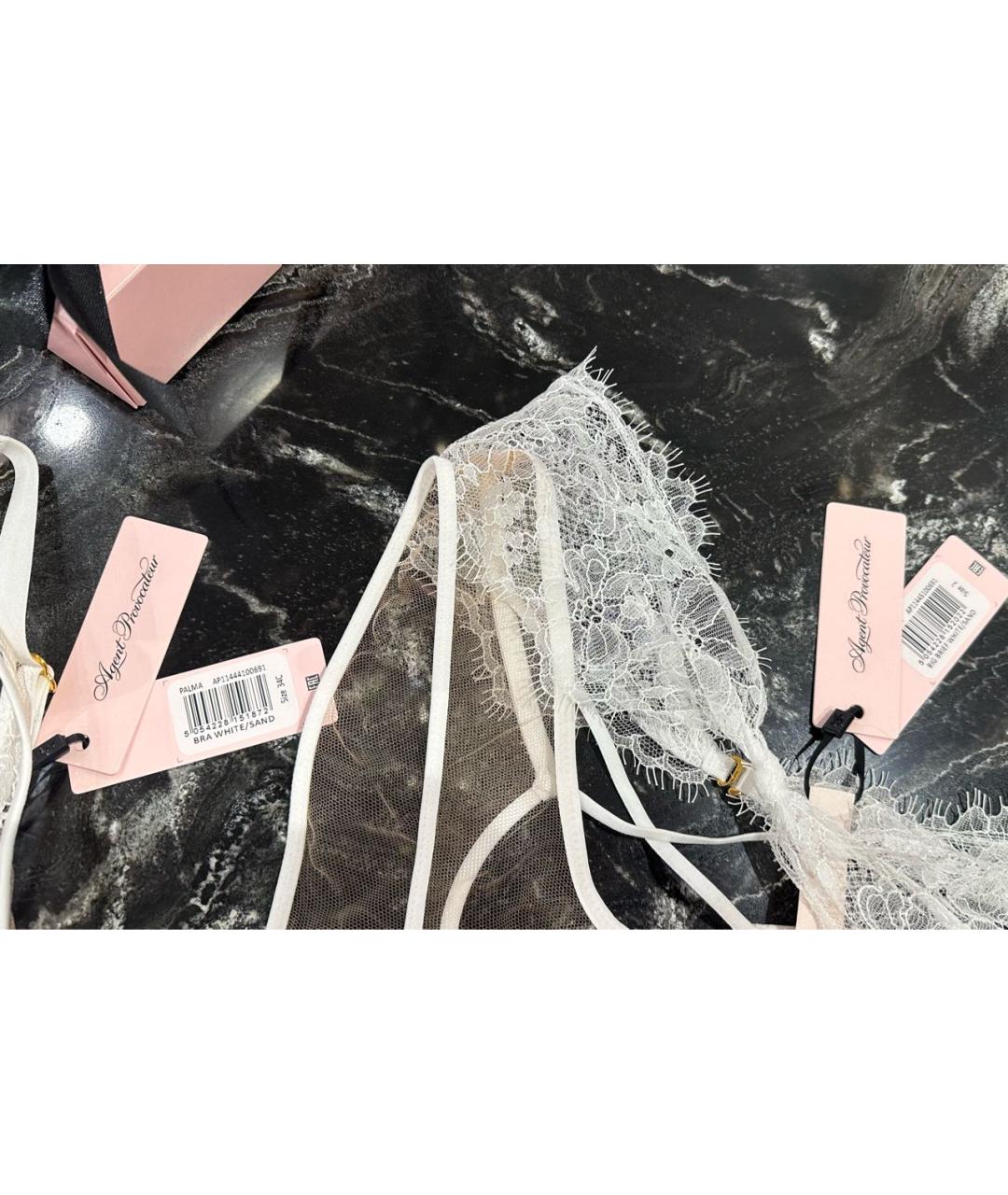 AGENT PROVOCATEUR Белый комплекты, фото 6