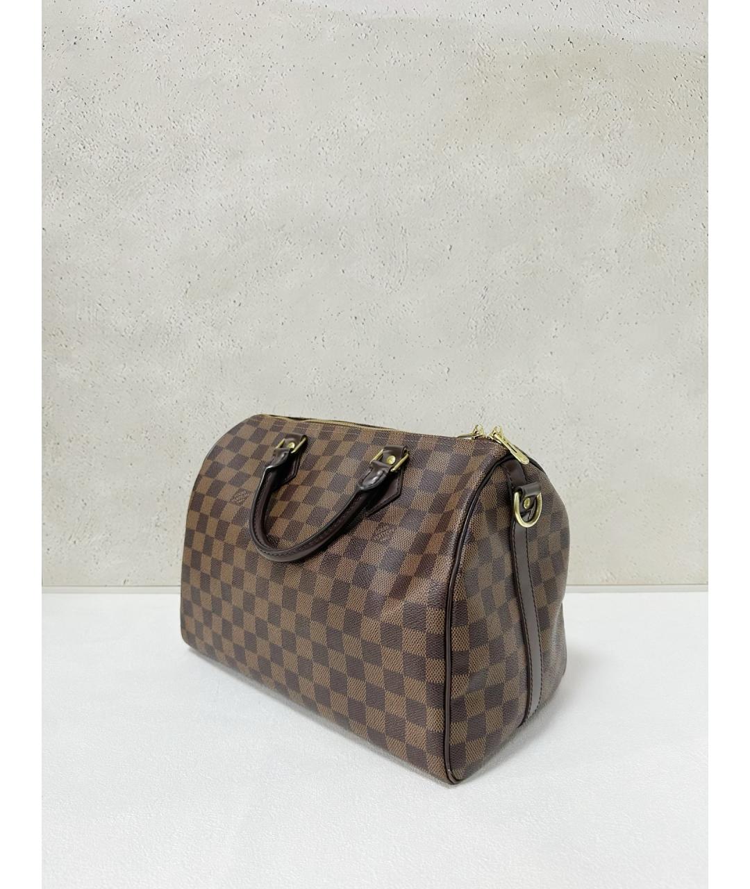 LOUIS VUITTON Коричневая сумка через плечо, фото 3