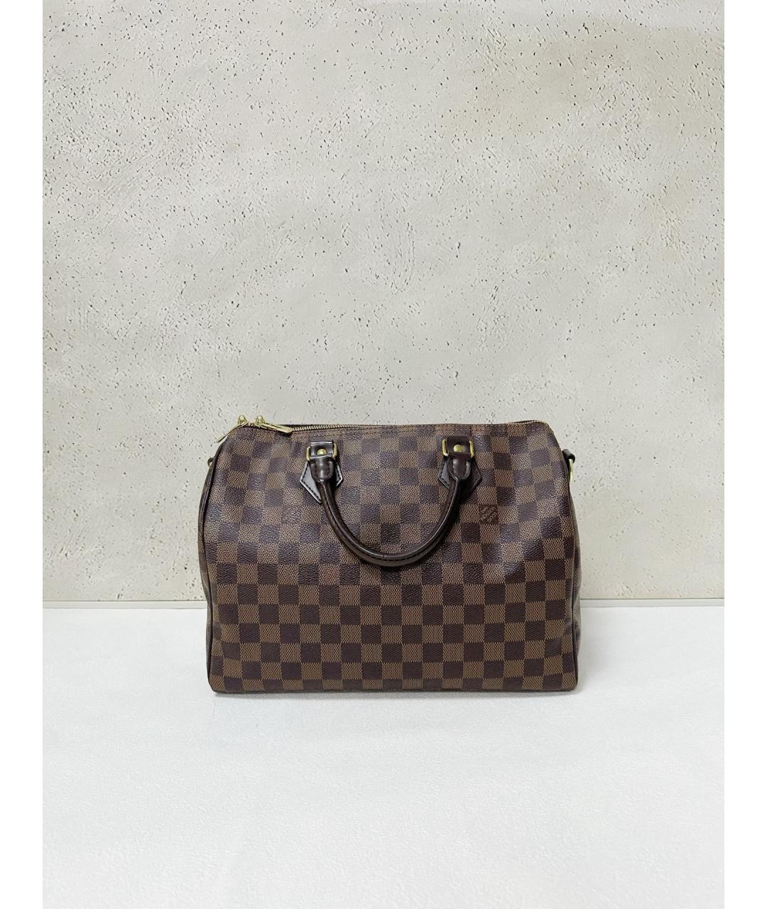 LOUIS VUITTON Коричневая сумка через плечо, фото 2